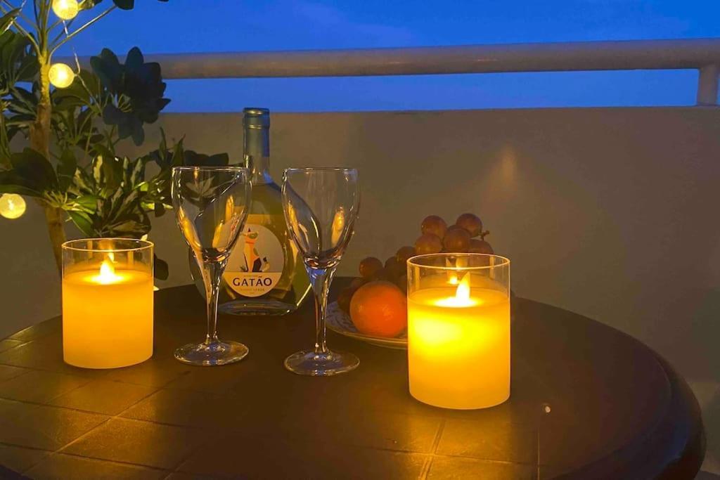 Apartment Vista Mar Piscina אלבופיירה מראה חיצוני תמונה